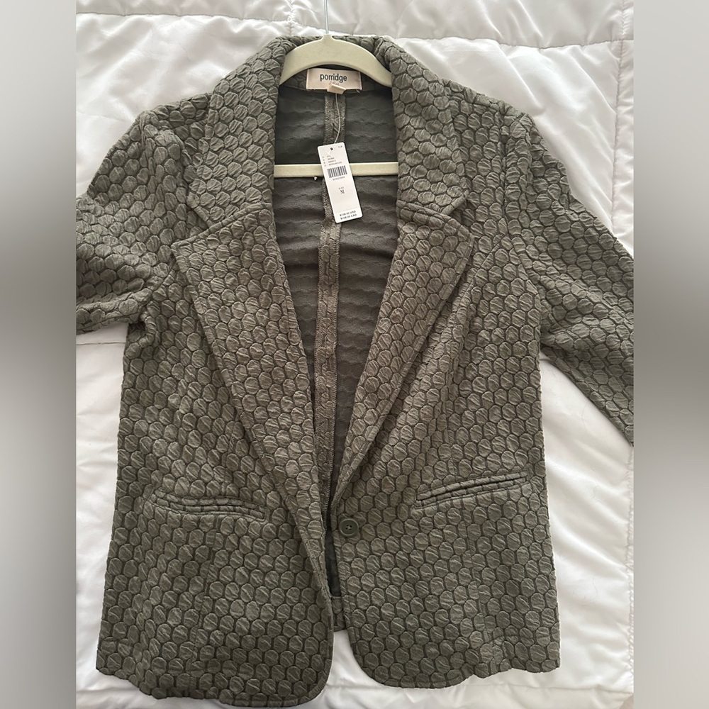 Anthropologie puckered blazer, new with tags